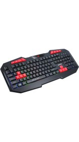 Resim Marvo K602TR Wired Membrane Switch 26-Tuş Anti-Ghost Rgb Gaming Klavye 