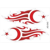 Resim A5 Sticker 052 Tek Paket Çoklu 