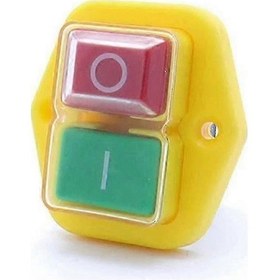 Resim Kjd17b 5-pin Düğme Anahtarı 16a 220v-240v Alet 4-pin İçin 