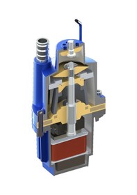 Resim Atlas Adpu-f1 Elektromanyetik Dalgıç Pompa 3/4" Filatörlü 10 Me 