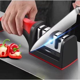 Resim SoyluhanStore Profesyonel Bıçak Bileme Makinesi (3 Açılı/Aşamalı) 