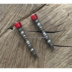 Resim BYT PZ2 STOPLU VİDA SIKMA UCU MIKNATISLI ÇİFT YÖNLÜ YILDIZ BİTS UÇ 2 ADET 