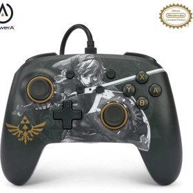 Resim PowerA Nintendo Switch Kablolu Oyun Kolu Lisanslı Battle Ready Link 