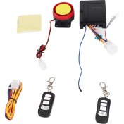 Resim Creatorally 12 V Evrensel Motosiklet Kablosuz Anti Hırsızlık Güvenlik Alarm Sistemi ile 2 Uzaktan Kumanda (Yurt Dışından) 