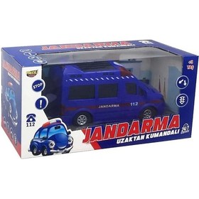 Resim Prestij Oyuncak Uzaktan Kumandalı Ful Fonksiyon Jandarma Araba 