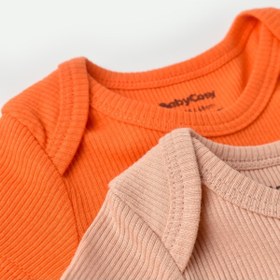 Resim BabyCosy Organik Kısa Kollu Çıtçıtlı Yazlık 2li Erkek Bebek Atlet Zıbın 
