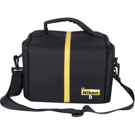 Resim FototekFotograf Nikon Dslr Set Çanta Nikon Kare Çanta Omuz Çantası 