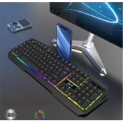 Resim Acer OKW213 Siyah Rgb Rainbow Backlit Gaming Keyboard Rainbow (Kablo Uzunluğu 1,5mt) 