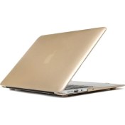 Resim Arabulalaca Apple Apple Macbook Pro Retina 13.3 A1502 A1425 Kılıf 2in1 Mat Doku Case 2015 Gold 