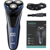 Resim Vgr Ultranova Ipx7 Sakal Tıraş Makinesi Seti, Şarjlı, Kuru Kullanım, Çok Renkli, Erkekler İçin 
