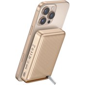 Resim Mcdodo MC-7812 10.000 Mah 30 W Qi2 Manyetik Powerbank Çöl Titanyum 