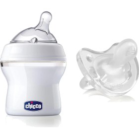 Resim Alkasaz Chicco Natural Feeling Biberon 150 ml + Physio Soft Silikon Emzik Avantaj Paket 