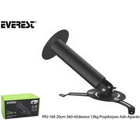 Resim Everest Prj 184 20Cm 360 45Derece 13Kg Projeksiyon Askı Aparatı 