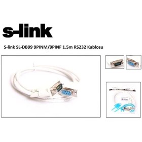 Resim S-Link Sl-Db99 9Pınm/9Pınf 1.5M Rs232 Kablosu 
