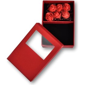 Resim Madam&matmazel Kadın Modası Bahar Kampanyası Madam Matmazel Güllü Takı Kutusu, Kolye, Küpe, Set, Organizer, Dekoratif, Romantik, Hediye 