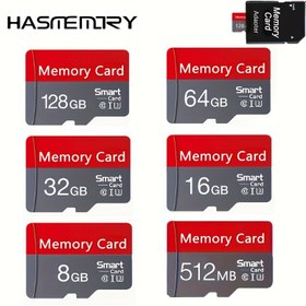 Resim Hafıza Kartı/TF Kartı - Kırmızı ve Gri TF Kartları, Yüksek Hızlı 10 Seviyeli U3 Mini SD Kartı, Akıllı Telefonlar, Tabletler, Kameralar, Gözetim Kameraları, Oyun Konsolları ve Diğer Güvenilir ve Güvenli Performanslar İçin 512MB 8GB 16GB 32GB 64GB 128GB Mevcut 