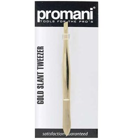 Resim Promani altın eğik uçlu cımbız 