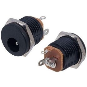 Resim Elektronikport-Ic257 Power Giriş Konnektörü (2.1Mm) Yuvarlak Adaptör Fişi 