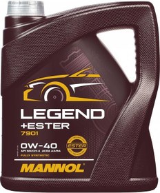 Resim Mannol MN7901-4 Legend+Ester Sae 0W-40 Motor Yağı 4 L 