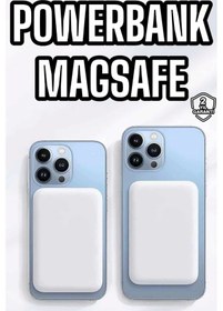Resim Kablosuz Şarj Aleti Hızlı Şarj Taşınabilir 5000 Mah Çok Renkli 