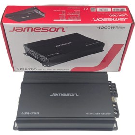 Resim Jameson Amfi - 4000w 4 Kanallı Ses ve Bass Anfisi - USA-760 Amfi 