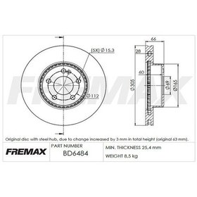 Resim Mercedes W205 C180 C200 C220d 4Matic Ön Fren Diski Takımı Bold 30 