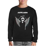 Resim Jujutsu Kaisen - Kanat Siyah Çocuk Sweatshirt 