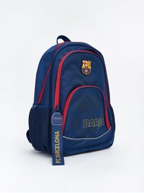 Resim LC Waikiki FC Barcelona Baskılı Erkek Çocuk Sırt Çantası 