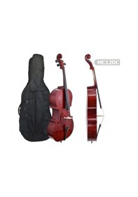 Resim Manuel Raymond Mc12dc Çello 1/2 Parlak Sağlam Yapı Kılıf Hedi 