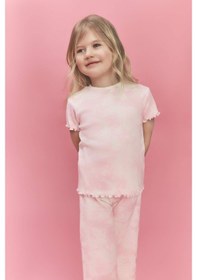 Resim Defacto Batik Fitilli Kaşkorse Tişört Kız Bebek H0679a526smpn171 Pembe-pn171 