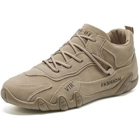Resim Shidai888 Nefes Alabilen, Kaymaz Athleisure Ayakkabılar- Kahverengi 