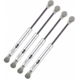 Resim Std 4 Adet Dolap Amortisörü Gazlı Piston Kapak Hidroliği 27 cm 100 Newton 