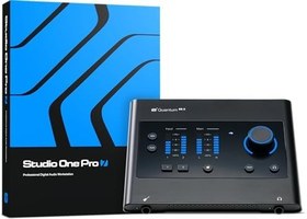Resim PreSonus Quantum ES2-2 x 2, 24-bit / 192 kHz Ses Kartı, 6 Aylık Studio One+ Üyeliği 