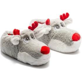 Resim Twigy Betty Kadın Hayvanlı Panduf Gri 36/41 