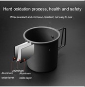 Resim Wondernest Hk280 300ml Açık Kamp Katlanır Alüminyum Su Bardağı, Taşınabilir, Gümüş Çok Renkli Çok Renkli 