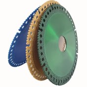 Resim 5 adet Çok Fonksiyonlu Kesme Diski, Bileşik Çok Fonksiyonlu Kesme Testere Bıçağı, Pürüzsüz Kesim için 10.16 cm Çelik Kesme Tekerlekleri, 4 İnç Ultra İnce Testere Bıçağı, Dairesel Testere Bıçağı, Metaller, fayanslar, kayalar, mermer, ahşap vb. kesmek için uygundur 