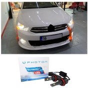 Resim Citroen C Elysee Led Xenon Uzun Far Ampulü H1 Ultimate Yeni Seri Beyaz 2012-2023 
