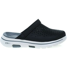 Resim Skechers 243002 BKGY GO WALK 5 - ASTONISHED Siyah - Gri Erkek Sandalet 