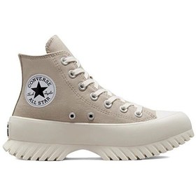 Resim Converse Chuck Taylor All Star Lugged 2.0 Platform Seasonal Color Unisex Platformlu Günlük Ayakkabı A05098c Krem Krem 