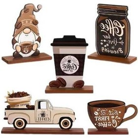 Resim Pazly Tepsi Suntek Seti Parça Mutfak Katmanlı Kahve Kafe Dekor Çok 5 İe Çok 