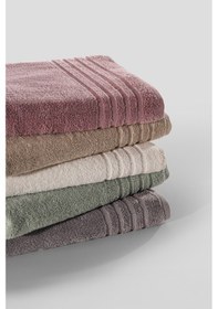 Resim Ivory Banyo Havlusu Gül Kurusu - 90x150 Gül Kurusu 