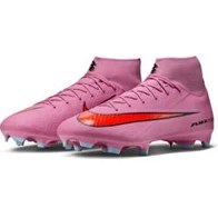 Resim Nike Mercurial Superfly 10 Acad FG/MG Krampon Fq1456-600 Sentetik Malzemeden Erkek Çocuk İçin Pembe 