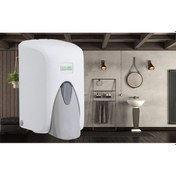Resim Vialli S5 Hazneli Dezenfektan Dispenseri 500 Ml Beyaz 
