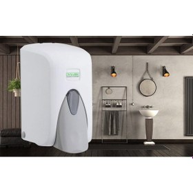 Resim Vialli S5 Hazneli Dezenfektan Dispenseri 500 Ml Beyaz 
