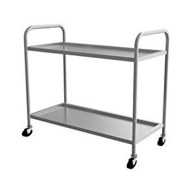 Resim Empero EMP.2.SV.02 Krom Servis Arabası - 2 Katlı - 55x86x90 CM 