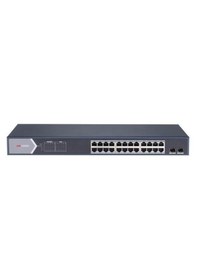 Resim Hıkvısıon 24port 370w Full Poe Ds-3e1526p-sı Gıgabıt 2x Sfp Akıllı Yönetilebilir Switch Rack Mount 