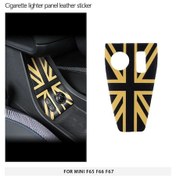 Resim Mini F65 F66 F67 Araba Sigara Çakmağı Panel Deri Çıkarma Sigara Için Gold Jack For F66 F67 1 Piece Set 