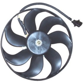 Resim Genel Markalar Volkswagen Lupo 99/02 Radyatör Fanı Motorlu Klimasız (7kanat) (Bosch Tipi) 