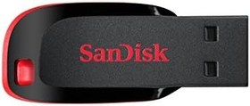 Resim SanDisk Cruzer Blade 128GB USB 2.0 Flash Bellek - SDCZ50-128G-B35 