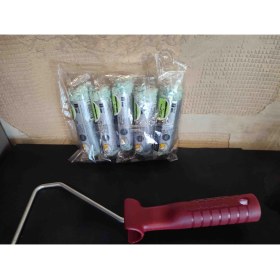 Resim Anza 5 Li Yeşil Rulo 10 cm ve Rulo Sapı 